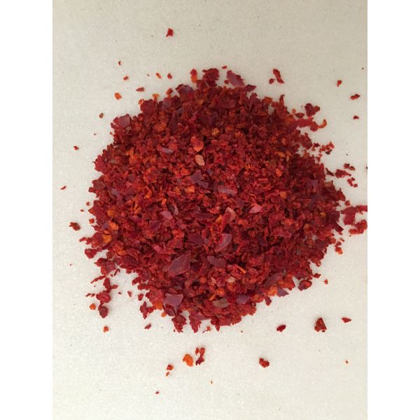 Dehydrated Crushed Chilli Peppers 5mm Red Chili Flakes 8 Mesh