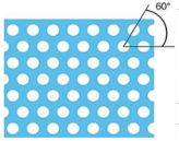 Galvanized Round Hole Perforated Sheet For Acoustical Enclosures