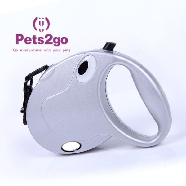 ABS Plastic Spring Locking 350g Retractable Pet Leash