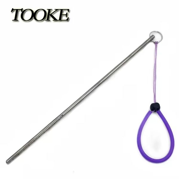 Titanium Alloy Lobster Scuba Diving Pointer Stick With Rubber Lanyard