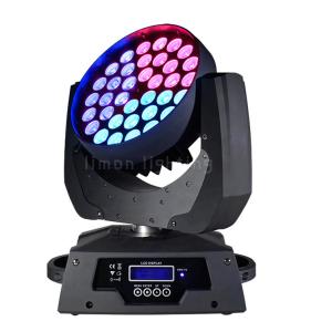 China 36x10w RGBW 4in1 Pizza Effect LED Wash Moving Head Zoom Stage Lighting on sale