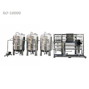 SUS 304 RO Water Treatment System 8040 Membrane 10000L/H Filter