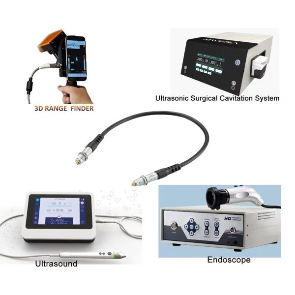 Metal Housing Quick push pull self-locking system Lemo K Series IP68 Male and Female Connector