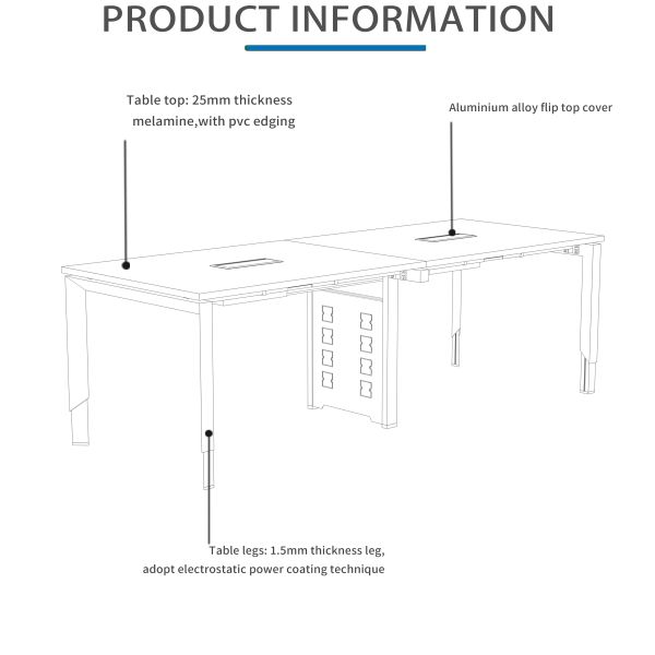 Metal Table Frame Inspection and Free for Conference Interactive Flat Panel in Conferences