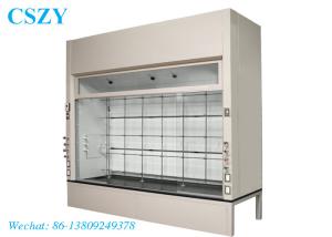 China Walk In Laboratory Fume Hood , White Modular Laboratory Furniture on sale