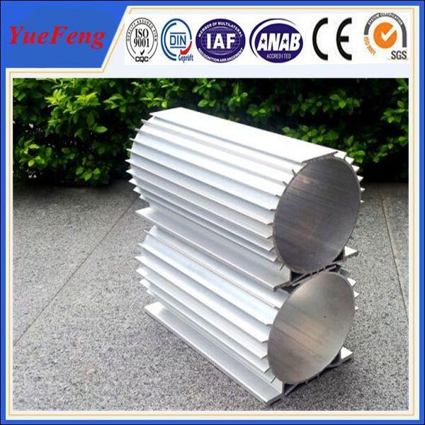 Cheap 6061/6063 anodized Aluminum profile electric motor shell made in china for sale