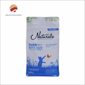 Customizable Full Color Pet Food Pouch With Moisture Proof Feature And Resealable Zipper