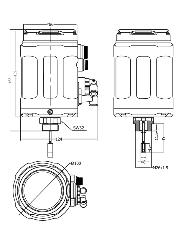 Electro Pneumatic Valve Positioner