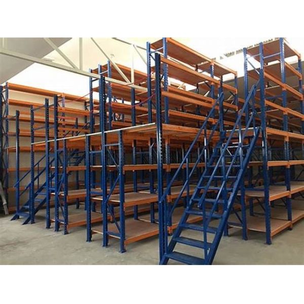 Modular Heavy Duty Industrial Steel Warehouse Mezzanine Floor Panels Powder