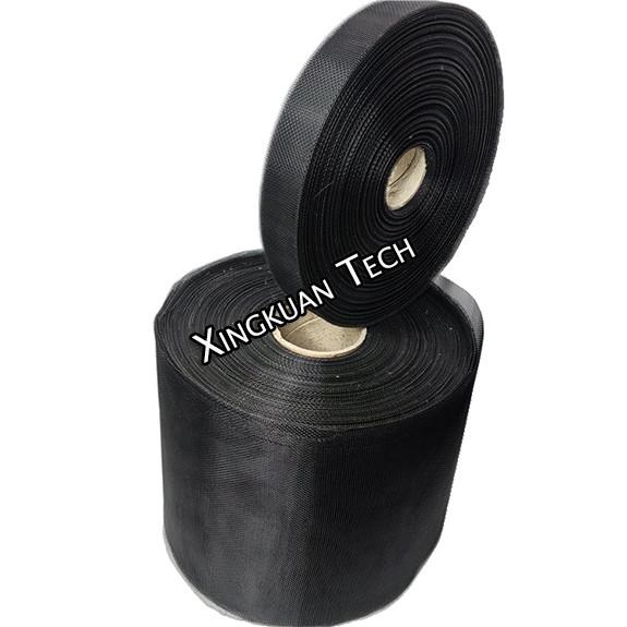 Cheap Black Epoxy Coating Long Lifetime Supporting Wire Mesh Screen Fabric Filter Element Use for sale