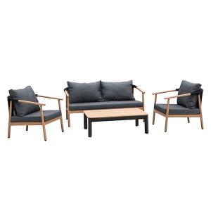 China D680mm H670mm Sofa 4 Piece Rattan Outdoor Furniture Set on sale