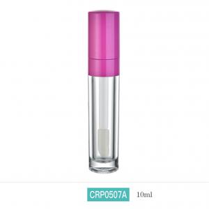 China Transparent Plastic Lip Gloss Tube Bottle Customized 1 - 15ml Capacity on sale