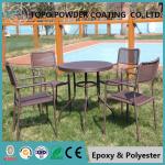 Weather Resistant Outdoor Powder Coating , RAL1003 Signal Yellow Polymer Powder