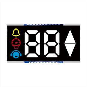 Durable 3V Elevator LCD Display , Multifunctional Custom LCD Segment Display