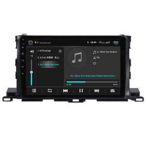 Multimedia Stereo Car Audio DVD Player Quad Core Android 9.1 For Highlander 2015