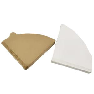 Best No Bleached Coffee Filter Paper V60 For Hand Brewing Pot wholesale