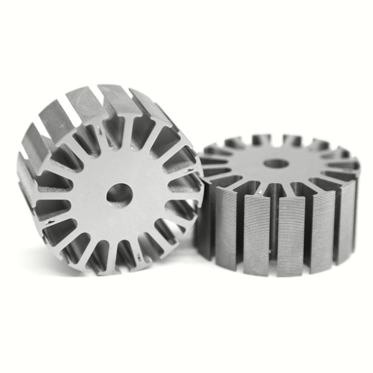 Durable Individualized Stackable Silicon Steel Rotor and Stators for Motor Lamination