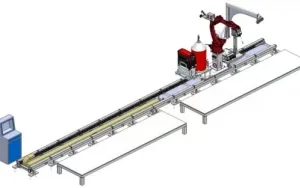 Wireless Network Connected Smart Factory Teaching Free Welding Robots