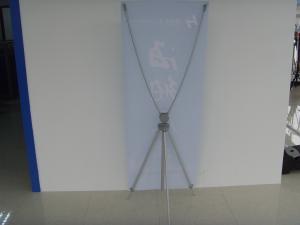 Best Retractable X Frame Banner Stand , Full Color Printing Trade Show Banner Stands 80*180cm wholesale