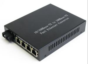 Best 120KM RJ45 To Fiber Optic Converter 10/100M Fiber Ethernet Media Converter wholesale