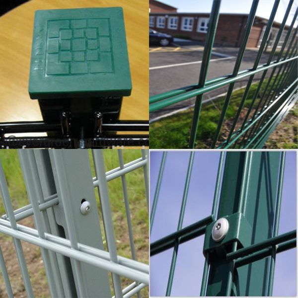 Germany Style Double Wire Fence 2.0m 2.5m 2.9m 3.0m Width Eco Friendly