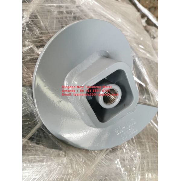 Agricultural Greenhouse 76MM Q235 Helical Soil Anchors