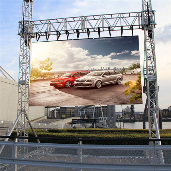 8 Scan Movable P6 Outdoor Rental Screen Led Video Wall