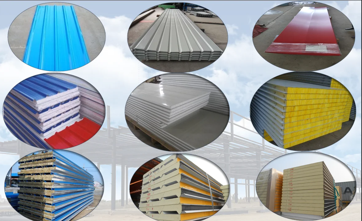 Galvanized Light Steel Structural Workshop For Auto Service Shop