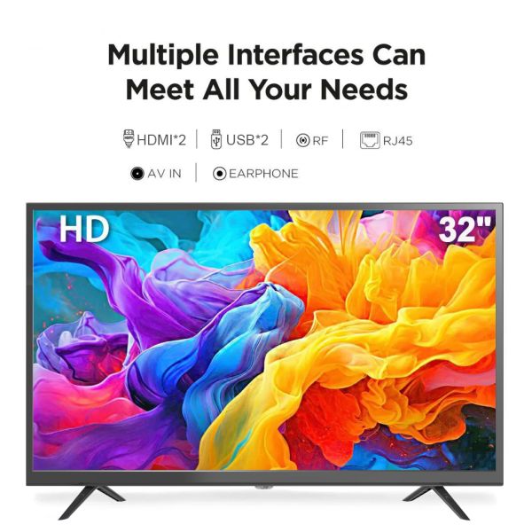 65 Inch Italian Minimalist Frame TV, Customized Narrow Frame, 120Hz Refresh Rate