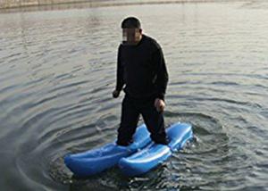 China Floating Toys Walk On Water Shoes Inflatable Water Toys Walking For Lake on sale