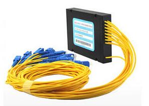Networks Gpon Onu PLC splitter ABS Module For FTTH Project SC / APC