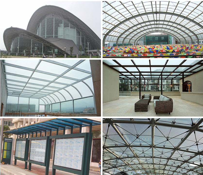 Polycarbonate Translucent Roof Sheeting Customizable Fiber Resin Corrugated Sheet Tiles