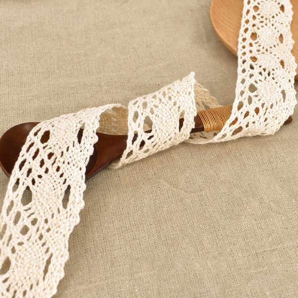 2020 Macaron color French Appliques Guipure Fabrics Bridal Cotton Embroidery Lace Trimmings