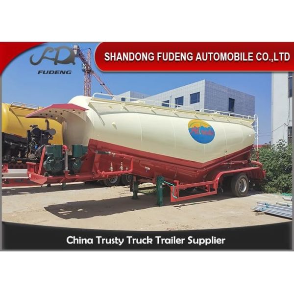 Cheap Steel 3990mm 60t 70cbm Bulk Cement Tanker Trailer for sale