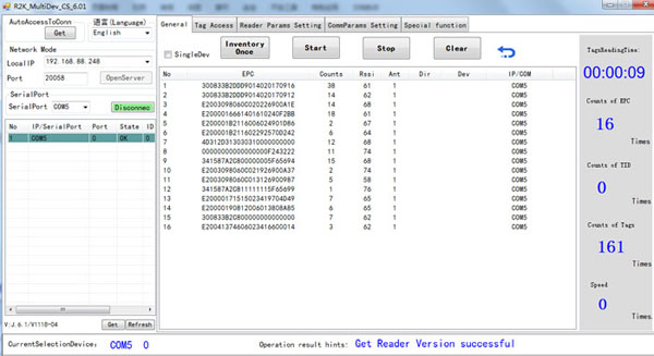 SM928  4 Channel UHF RFID Reader 4 Channel UHF RFID Reader , SM928 Uhf Long Range Reader Support RSSI Value Detection