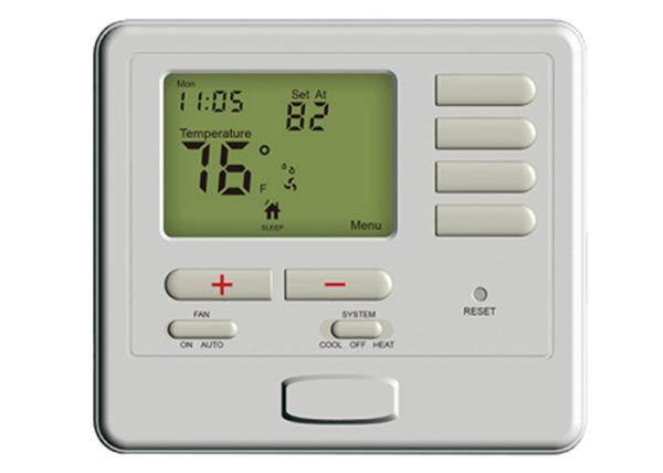 Cheap Weekly Lcd Battery Operated Room Thermostat, 7 Day Programmable Thermostat Water Heater Air Conditioning for sale