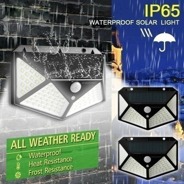 Cheap IP65 Solar Sensor Wall Light 135*98MM LED Outdoor Garden Light High Brightness for sale