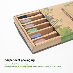 China Natural Eco Ultra Soft Compostable Bamboo Toothbrush Biodegradable on sale