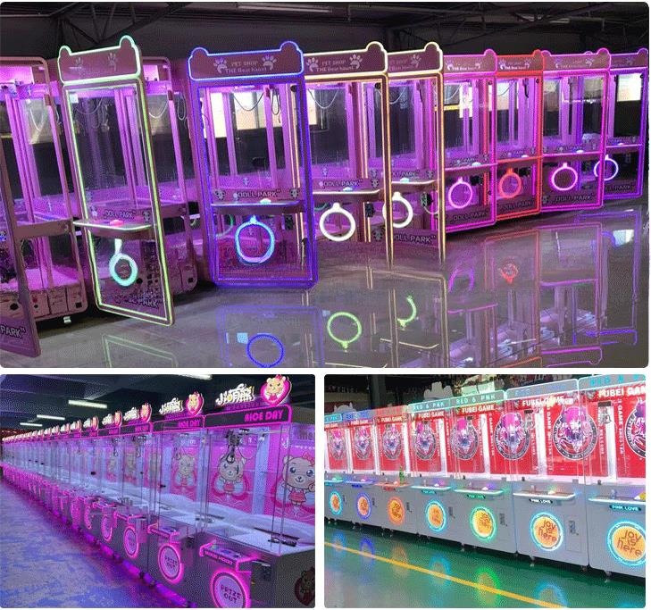 Dreamland Hot Sale Transparent Doll Park Arcade Claw Crane Machine For sale UK
