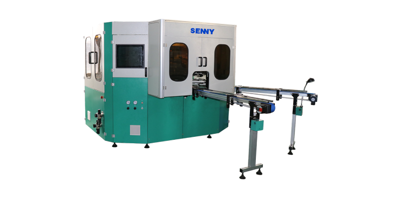3- Color 60 Pcs/Min Automatic CNC Container UV screen Printing Machine
