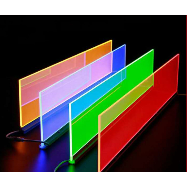 2mm 3mm 4mm 5mm 10mm LPG Light Guide Plate Custom Size Shape Dotting Laser 98% Transparency