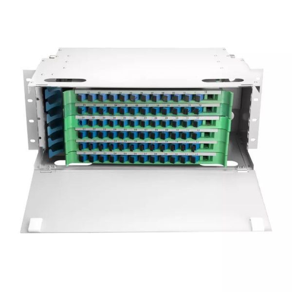 FTTH CATV ODF Patch Panel 19 Inch FC 19 Inch FC Optic Distribution Frames