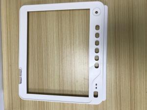 High Precision Medical Plastic Molding White Color Square Shape Texture Surface
