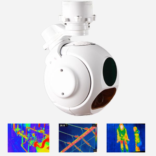 Customized HXTS01BT 860g UAV Camera Pods 640X512 Resolution High Definition HXTS01BT