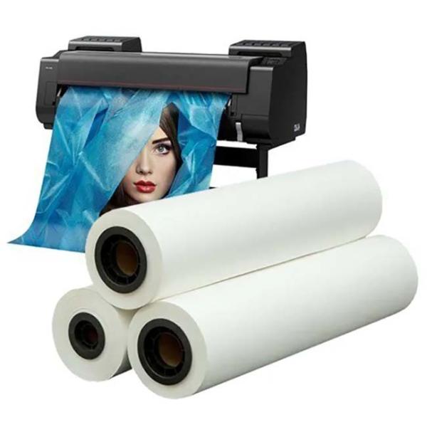 Cheap Waterproof Self Adhesive Inkjet Photo Paper Vinyl 0.45mm Thickness for sale