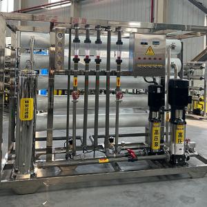 Double Stage Video Outgoing-Inspection Provided 4 Ton Reverse Osmosis Water Desalination Machine