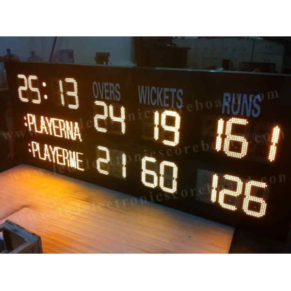 AFL And Netball Sport Led Electronic Scoreboard Wire Controller Box With Cable