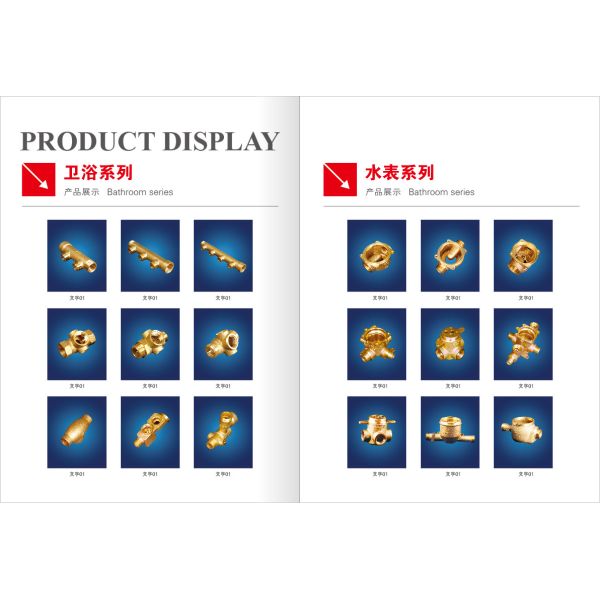 Natural Surface Brass Water Meter Coupling Accesories of Water Meter