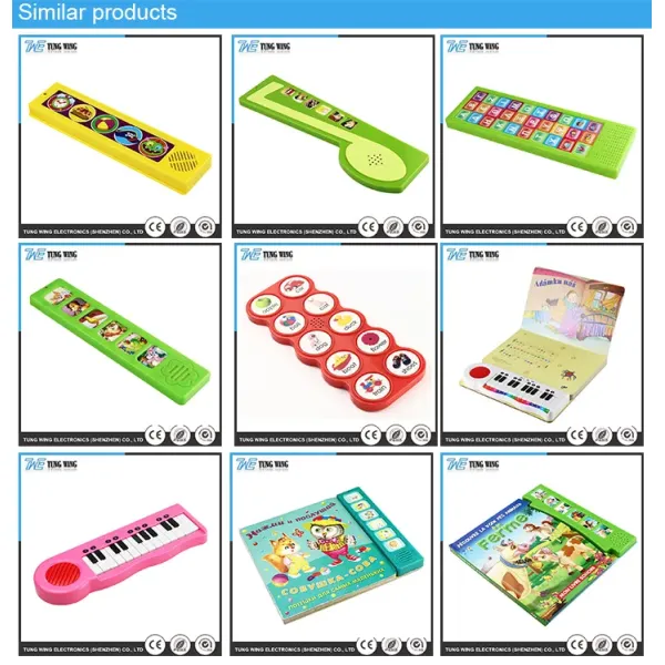 ABS Material Sound Book Educational Toy with Remote Control and Sound Recording Voice Module