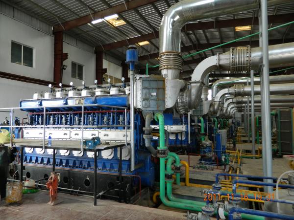 Cheap High Efficiency HFO Fired Power Plant Open Type 3 Phase Generator Set for sale